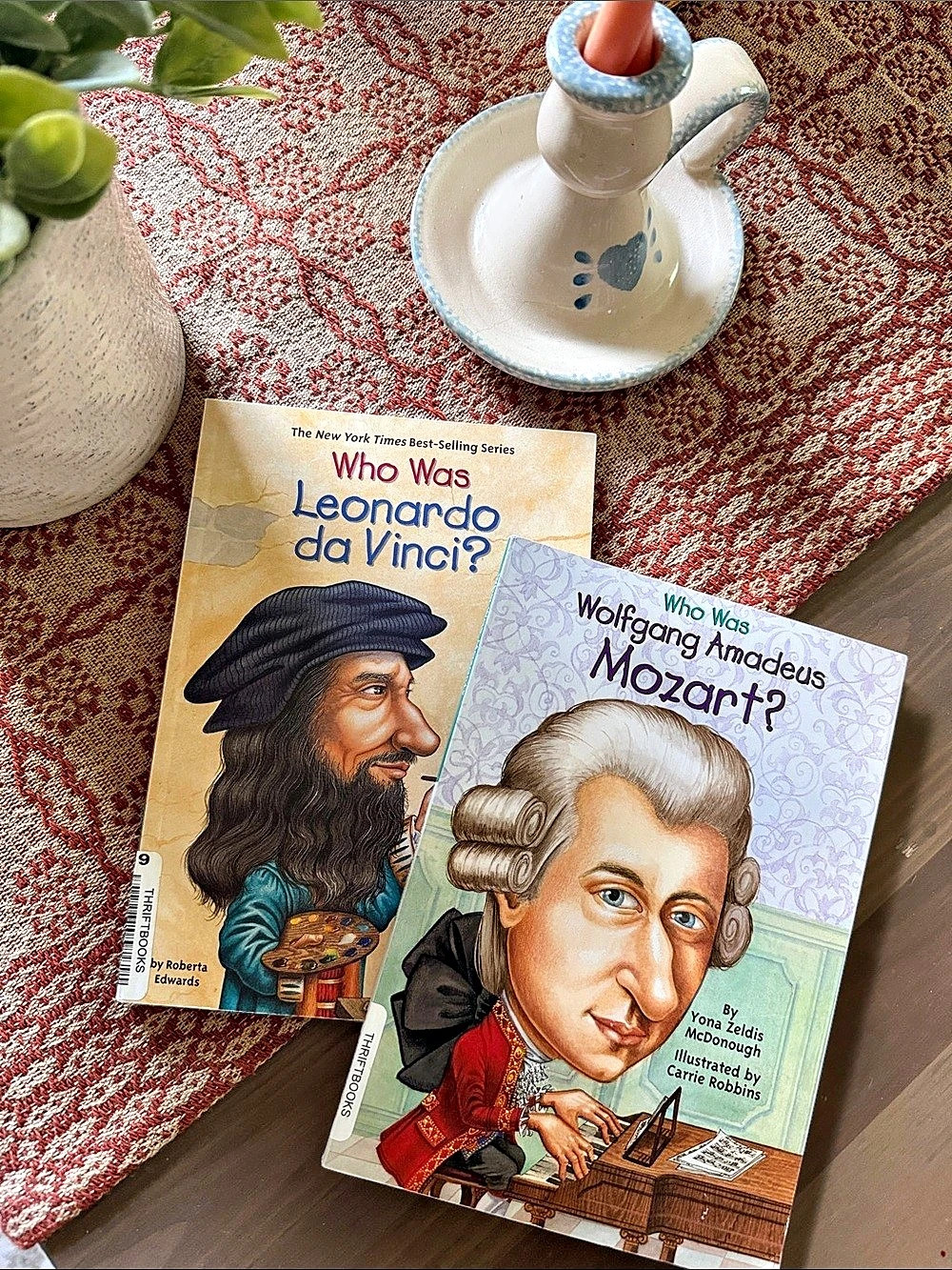 Who Was? Biography Books Set